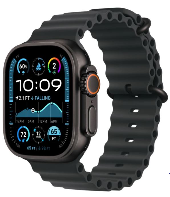 

Часы Apple Watch Ultra 2 GPS + Cellular 49mm MX4P3 Black Titanium Case with Black Ocean Band, Watch Ultra 2 GPS + Cellular 49mm