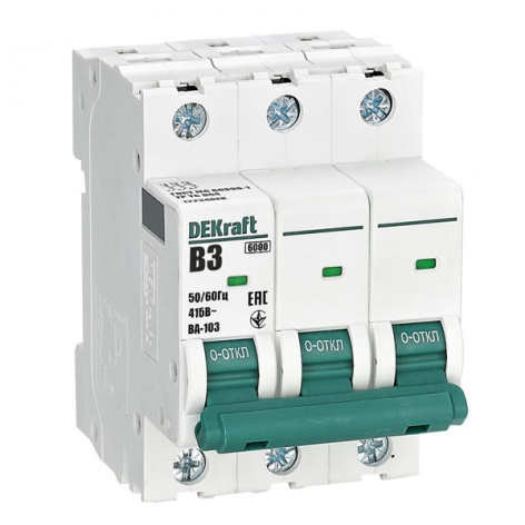 Изображение товара Автоматический выключатель DEKraft 12234DEK