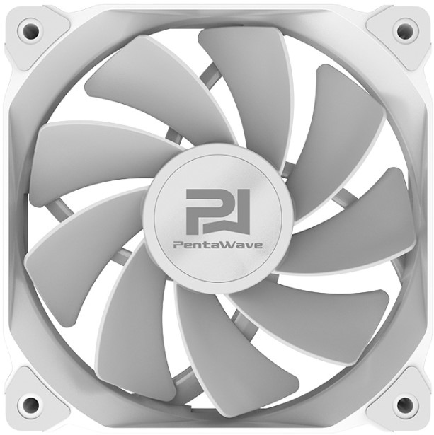 

Вентилятор для корпуса PentaWave PF-K12WS-R PWM 120mm, 600-1700rpm, 72.6CFM 29.6dBA, PF-K12WS-R PWM