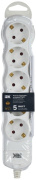 фото Колодка удлинителя IEK WYP10-D-KP-16-05-ZS-K01