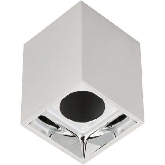 

Светильник точечный IEK LT-UPB0-4112-GU10-1-K23 4112 накладной потолочный GU10 белый/хром пласт., LT-UPB0-4112-GU10-1-K23