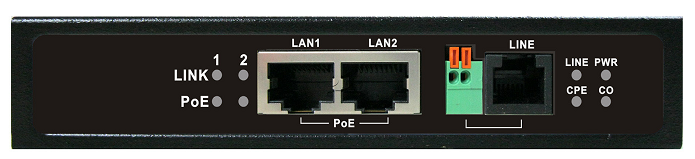 

Удлинитель OSNOVO TR-IP2PoE Ethernet на 2 порта до 3000м с функцией PoE. Автоопределение PoE устройств. Стандарт IEEE 802.3af/at (До 30W на порт). Ск, TR-IP2PoE