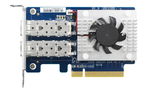 фото Сетевая карта  QNAP QXG-10G2SF-CX4 в Красноярске