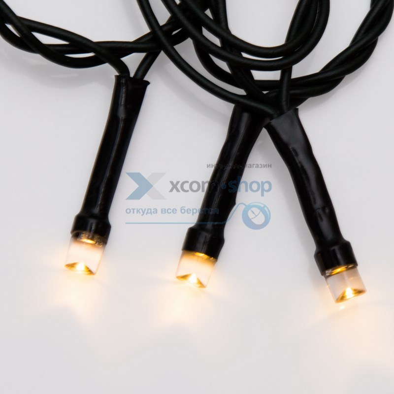 

Гирлянда NEON-NIGHT 303-026 твинкл лайт 6м, темно-зеленый ПВХ, 40 LED, цвет теплый белый, 303-026