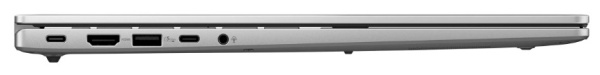 фото Ноутбук ASUS Vivobook S16 M3607HA-RP235 16" (AMD Ryzen 7, 16Гб DDR5, SSD 512 Гб, Radeon Graphics, Без ОС) Серебристый [90NB16F2-M00EF0]