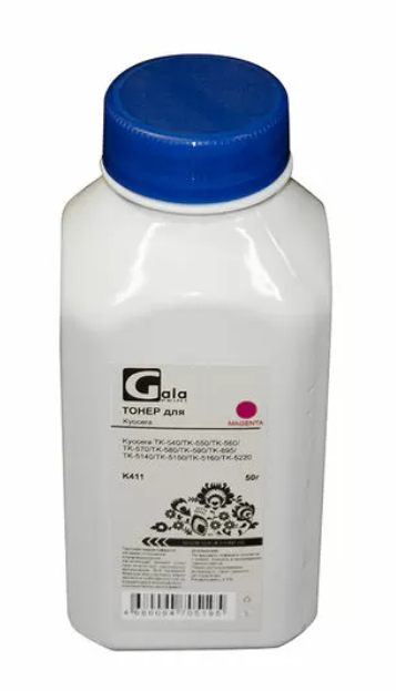 

Тонер GalaPrint GP_TNR_U_K411_M_50_P GP-TK-540/550/560/570/580/590/895/5140/5150/5160/5220/5230/5240/5270/5280/5290/8115 для принтеров Kyocera Mita FS, GP_TNR_U_K411_M_50_P