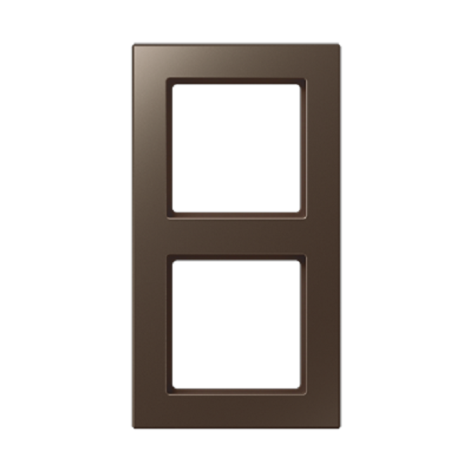 Изображение товара Рамка Jung AC582MO двухместная для электропроводки Вертикальная и Горизонтальная