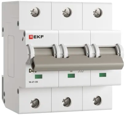 фото Автоматический выключатель  EKF mcb47125-3-40D