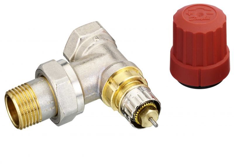 

Клапан Danfoss RTR-N-15 013G7013 угловой, никелированный, RTR-N-15