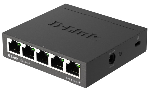 фото Коммутатор неуправляемый D-link DGS-1005D/R1A в Екатеринбурге