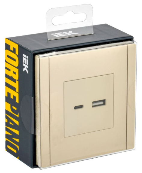 фото Розетка USB  IEK FP-U22-D31-K10 в Красноярске