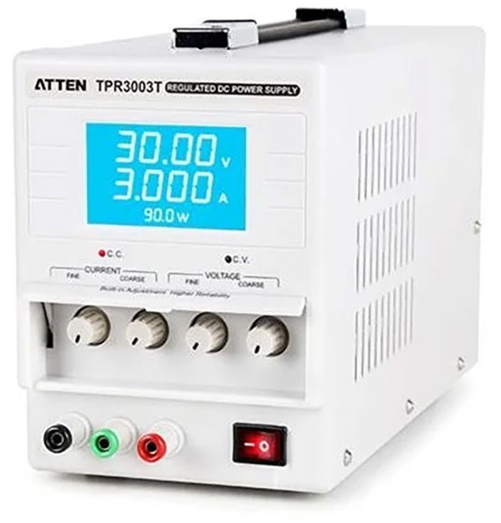 

Источник питания Atten TPR3003T лабораторный постоянного тока одноканальный 90 Вт, 3 А, 30 В , 75В/10A, 300Вт, TPR3003T