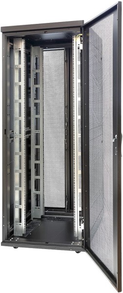 фото Шкаф напольный 19", 48U Eurolan 60F-48-7A-94BL в Санкт-Петербургe