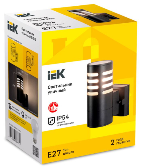 фото Светильник уличный IEK LT-UBU0-5100-E27-1-K02 в Казани