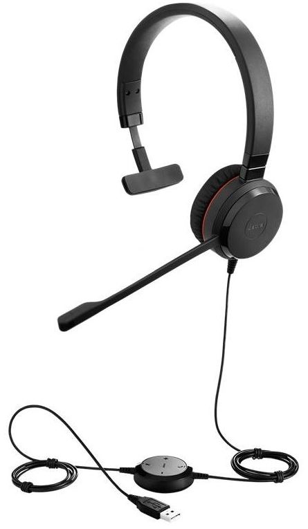 

Гарнитура Jabra EVOLVE 20 SE 4993-829-489 Mono UC USB-C, EVOLVE 20 SE