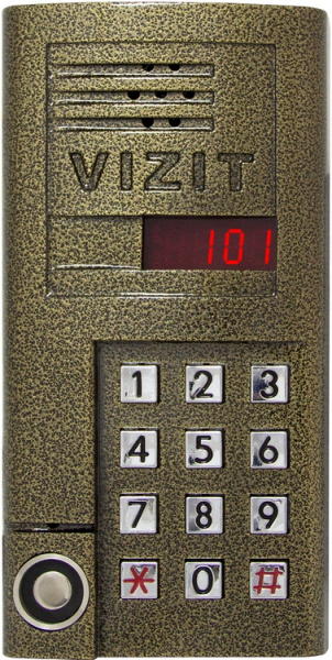 фото Вызывная панель  VIZIT БВД-SM101T в Уфе