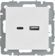 фото Розетка USB  IEK BR-U22-018-K91 в Санкт-Петербургe