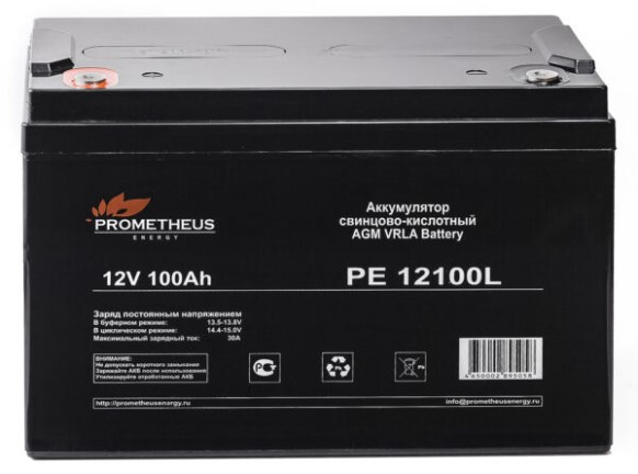 фото Батарея для ИБП PROMETHEUS ENERGY РЕ12100 в Перми