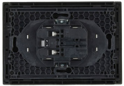 фото Розетка двухместная без заземления  IEK FP-R20-10-1-K03