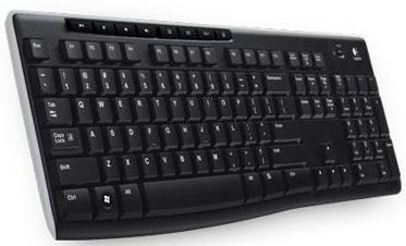 

Клавиатура Wireless Logitech Keyboard K270 920-003757 black, USB, Keyboard K270