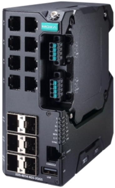 фото Коммутатор управляемый MOXA EDS-4014-4GS-2QGS-LV-T в Перми