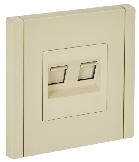 фото Розетка компьютерная двойная IEK FP-K20-2-K10 в Уфе