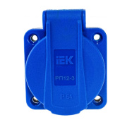 фото Розетка панельная IEK PSN71-016-3-2-54-K07
