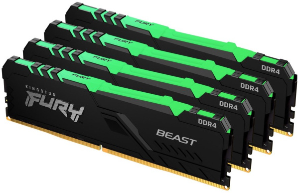 фото Модуль памяти DDR4 128GB (4*32GB) Kingston FURY KF432C16BB2AK4/128 в Самаре