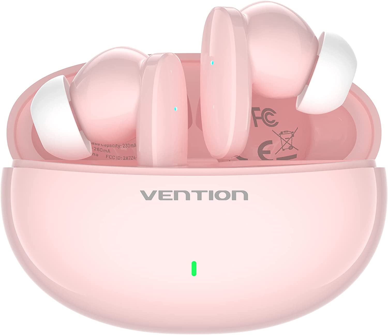 

Наушники беспроводные Vention NBFP0 розовые, TBW BT, 20-20000Hz, 40/230mAh, USB-C, NBFP0