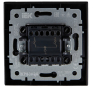 фото Выключатель двухклавишный в сборе  IEK BR-V20-0-10-K02-F