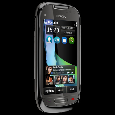 фото Мобильный телефон  Nokia C7 Charcoal Black