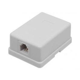 

Розетка настенная ITK CS2-1C5EU-12 RJ45 8P8C, кат.5Е, UTP, 1-порт, белая, CS2-1C5EU-12