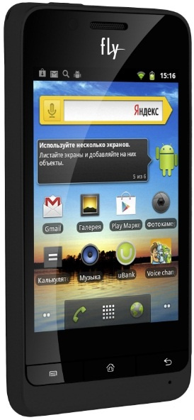 фото Мобильный телефон  Fly IQ240 Dark Grey