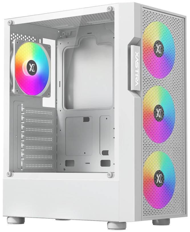 

Корпус ATX Xastra A302 4FRGB без БП, боковая панель из закалённого стекла, 2*USB 2.0, USB 3.0, A302 4FRGB
