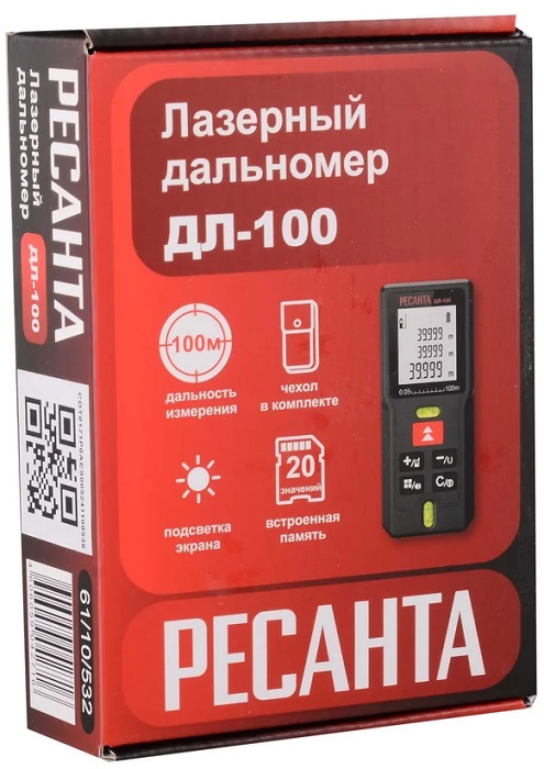 

Дальномер Ресанта 61/10/532 ДЛ-100 Ресанта, 61/10/532