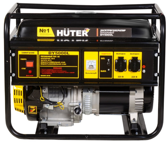 фото Генератор бензиновый Huter DY5000L в Санкт-Петербургe