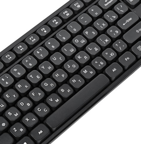 фото Мембранная клавиатура Filum FL-KB05-BK, USB, Черный [FL-KB05-BK] в Екатеринбурге