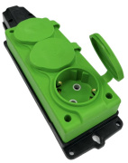 фото Удлинитель iTOK i-CONNECT-COLOR-SUR-PVS-310-3-54-30-GREEN