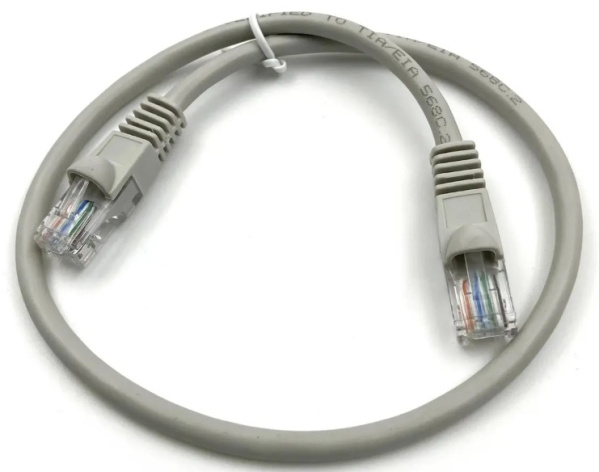 фото Кабель патч-корд U/UTP 5e кат. 0.5м KINGPRICE KP-PC-C5E-0.5M-G в Уфе