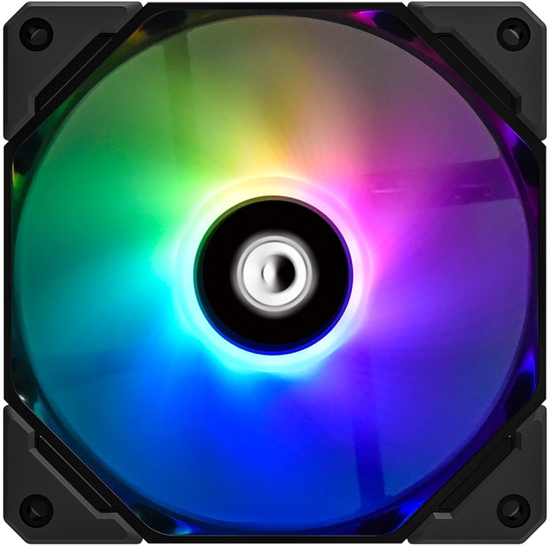 

Вентилятор для корпуса ID-Cooling TF-12025-ARGB 120x120x25mm, 500-1500rpm, 68.2CFM, 13.8-30.5dBA, 4-pin PWM/3-pin 5V ARGB BOX, TF-12025-ARGB