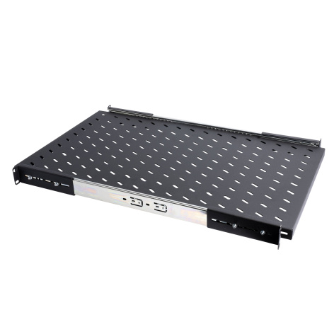 фото Полка выдвижная Filum FL-RSHE-1U-750-BK