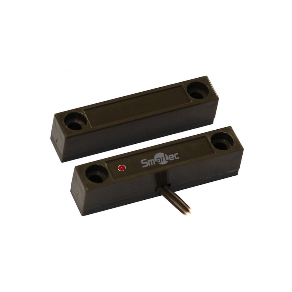 

Датчик Smartec ST-DM135NC-BR магнитоконтактный, СИД индикация, коричневый, накладной для деревянных дверей, зазор 25 мм, ST-DM135NC-BR