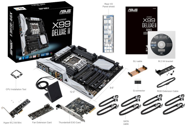 фото Материнская плата ATX ASUS X99-DELUXE II