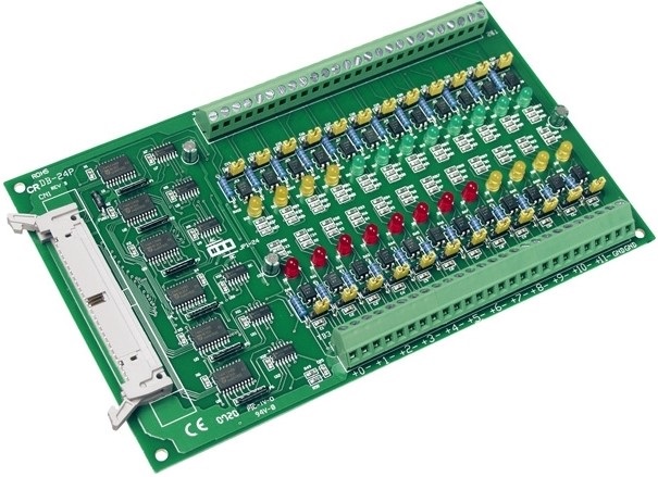 

Плата ICP DAS DB-24P/DIN CR 24 Channel OPTO-22 Compatible Opto-Isolated Inputs Board, DB-24P/DIN CR