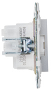 фото Розетка с заземлением IEK SK-R11-16-K23