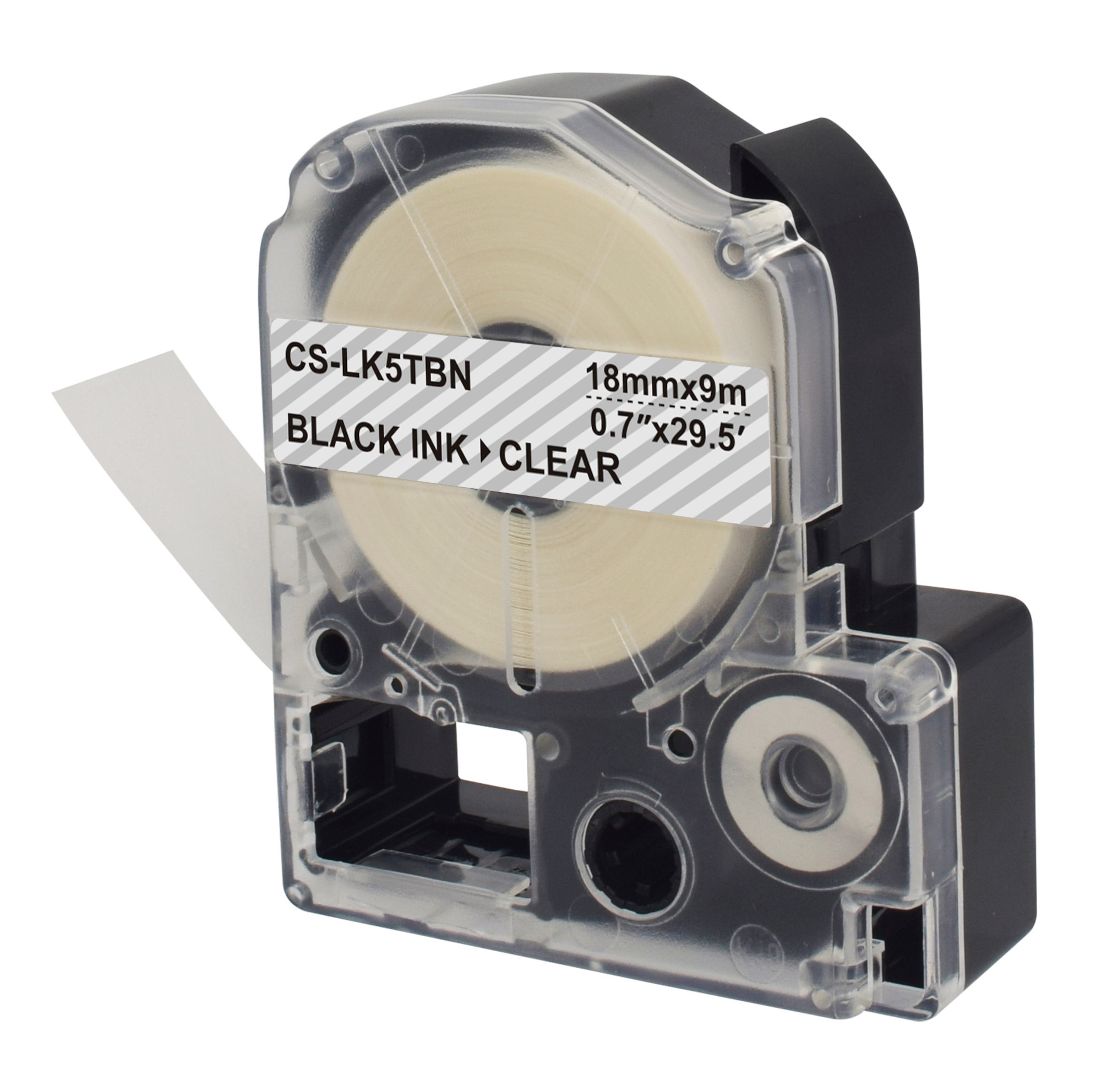 

Картридж ленточный Cactus CS-LK5TBN черный для Epson LW400/LW700/LW600P/LW1000P/K400/Z700/Z900, CS-LK5TBN