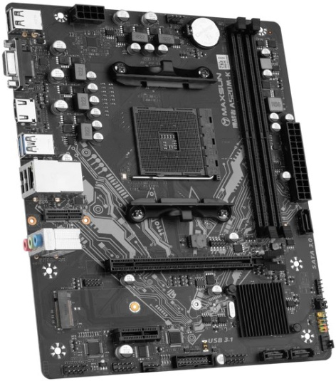 фото Материнская плата mATX MAXSUN Challenger A520M-K