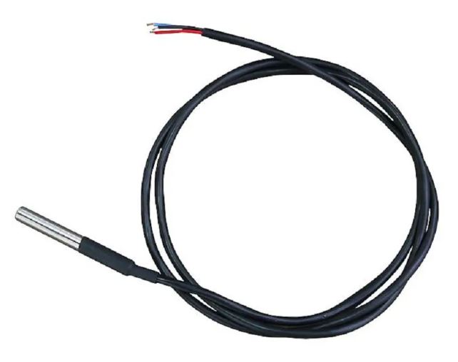 

Датчик Сайбер Электро ДТСК-1 температуры для РСК-ПМКАРД (DS18B20); длина 1 м. ~0.022 кг, ДТСК-1