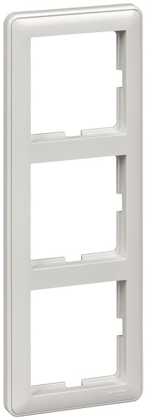 

Рамка Schneider Electric KD-3-28 3-м W59 сл. кость, KD-3-28