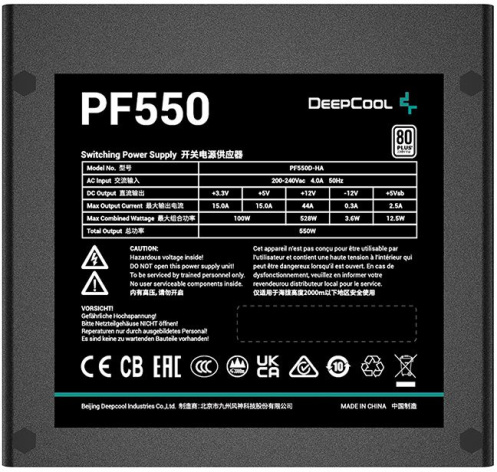 фото Блок питания ATX Deepcool PF550D в Казани